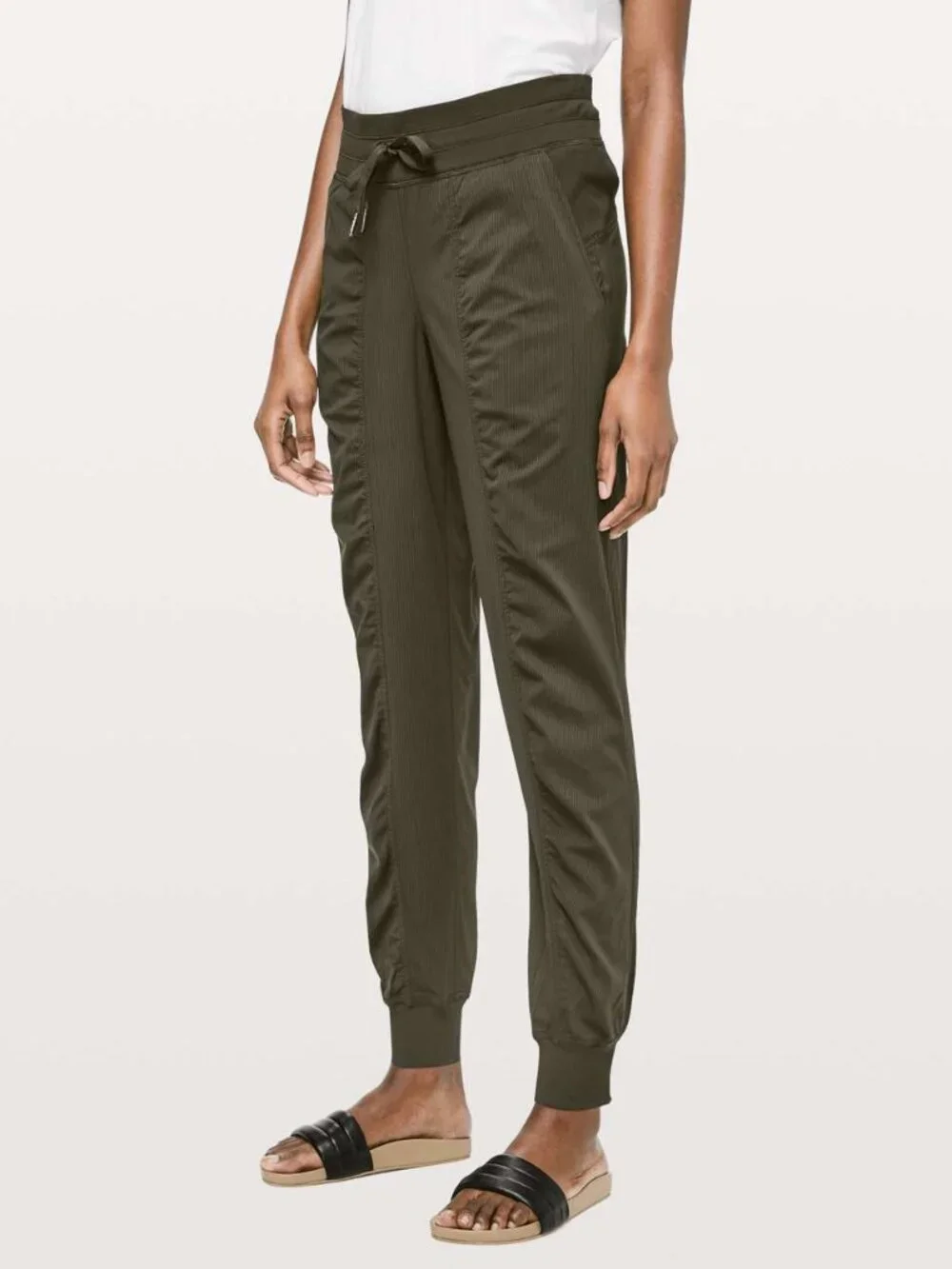 Lululemon Dance Studio Joggers Size 6 Dark Olive 29